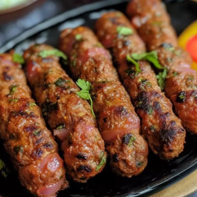 Chicken Seekh Kabab (4pcs)