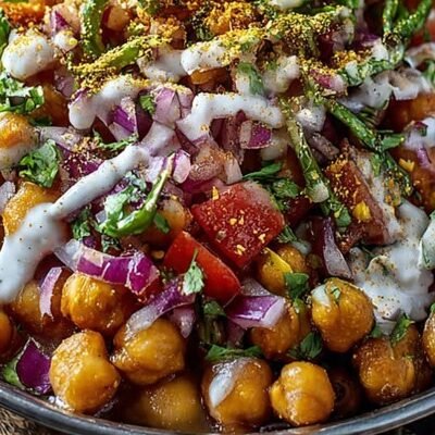 Chana chaat at Butt Karahi Chicago
