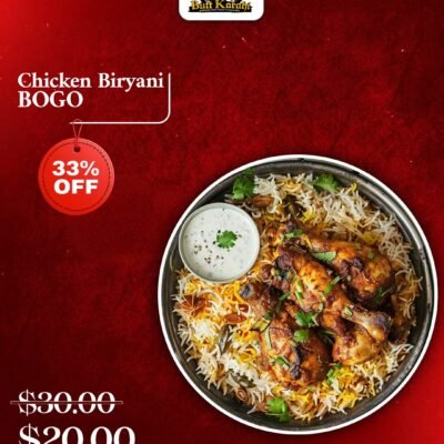 Chicken Biryani Bogo